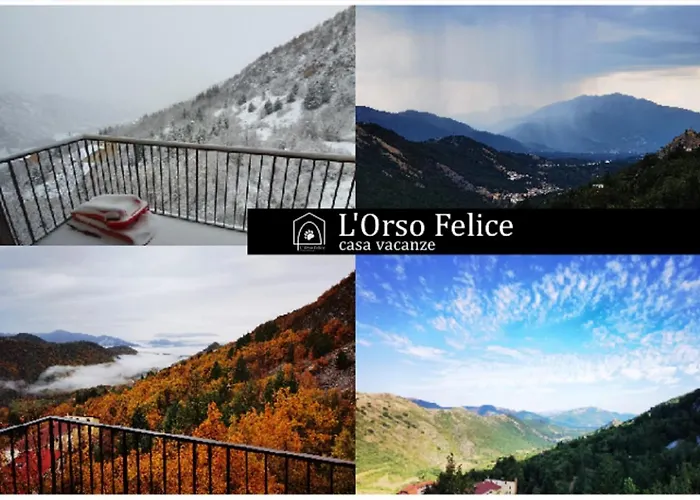 L' Orso Felice - Turistico A Campo Felice Lägenhet